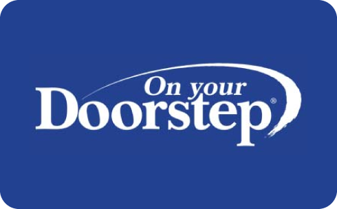 on your door step